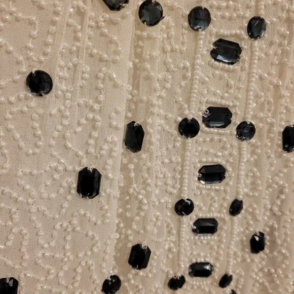 Yumi Kim Beaded Composition Top, Small - Picture 6 of 6